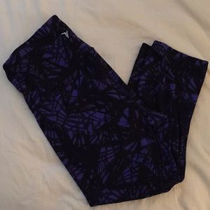 Purple High-Waisted Legging